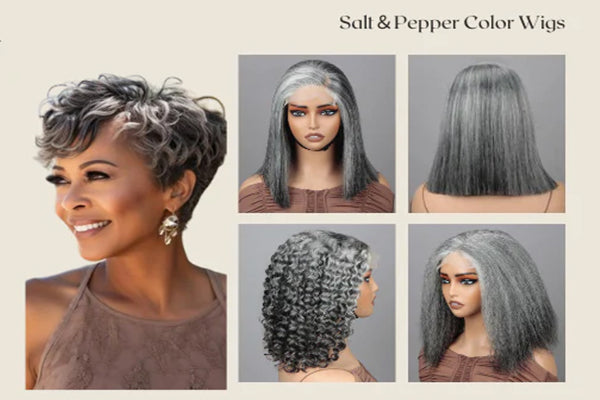 Embracing Natural Beauty: The Rise of Salt and Pepper Gray Hair