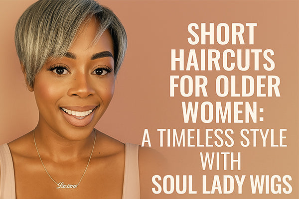 Short Haircuts for Older Women: A Timeless Style with Soul Lady Wig