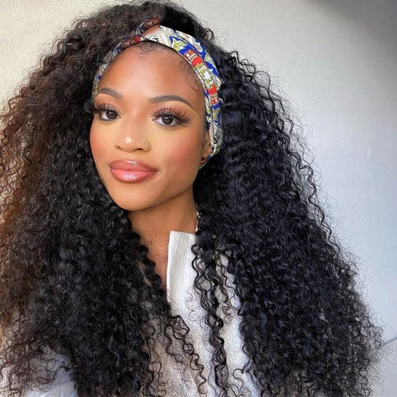 Headband Wig Deep Wave Human Hair Wigs – Soul Lady display picture 2