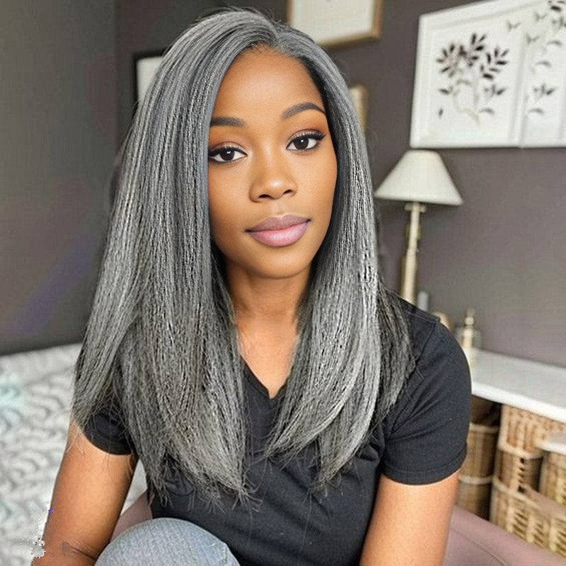 Spectacular Salt And Pepper Human Hair Wigs For African American Landscape for Mobile Spectacular Salt And Pepper Human Hair Wigs For African American Landscape for Mobile