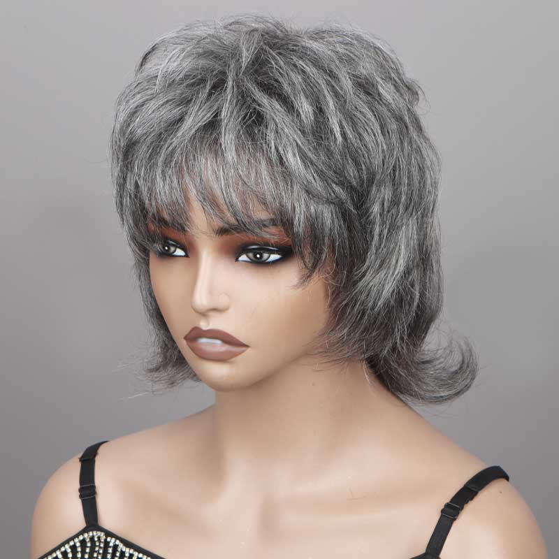 Trendy Shaggy Mullet With a Modern Twist Combining Texture and Layers for a Bold Fashionable Look