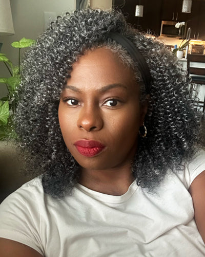 Soul Lady Wigs| Kinky Curly Human Hair Headband Wig for Black Women, featuring soft, natural curls, easy throw-on-and-go style, comfortable fit, and a versatile headband for everyday wear or special occasions.