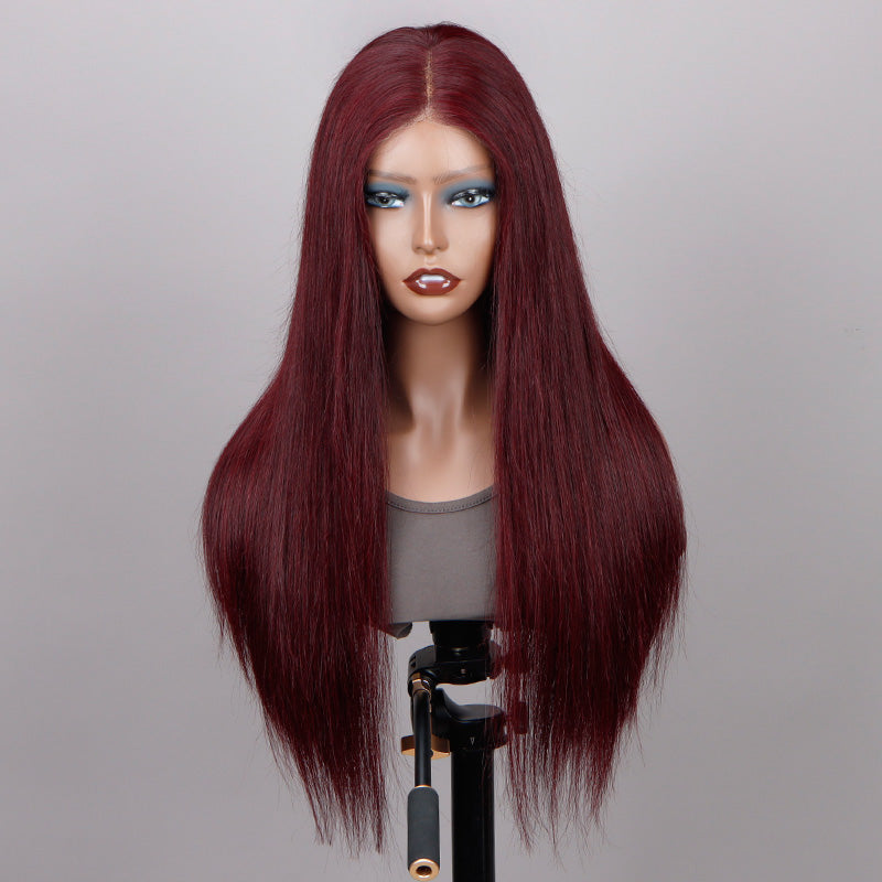 Gorgeous Dark Burgundy Wig Picture Digital Art Gorgeous Dark Burgundy Wig Picture Digital Art