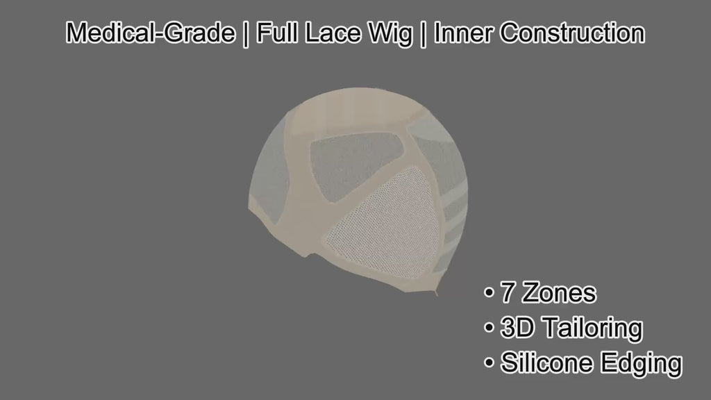 Soul lady wigs real human hair medical grade full lace wig cap construction video