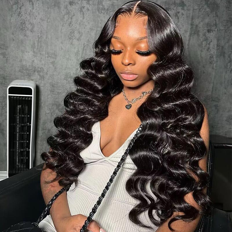 Body Wave Wigs 5x5 HD Lace Closure Wigs Real Virgin Human  display picture 3