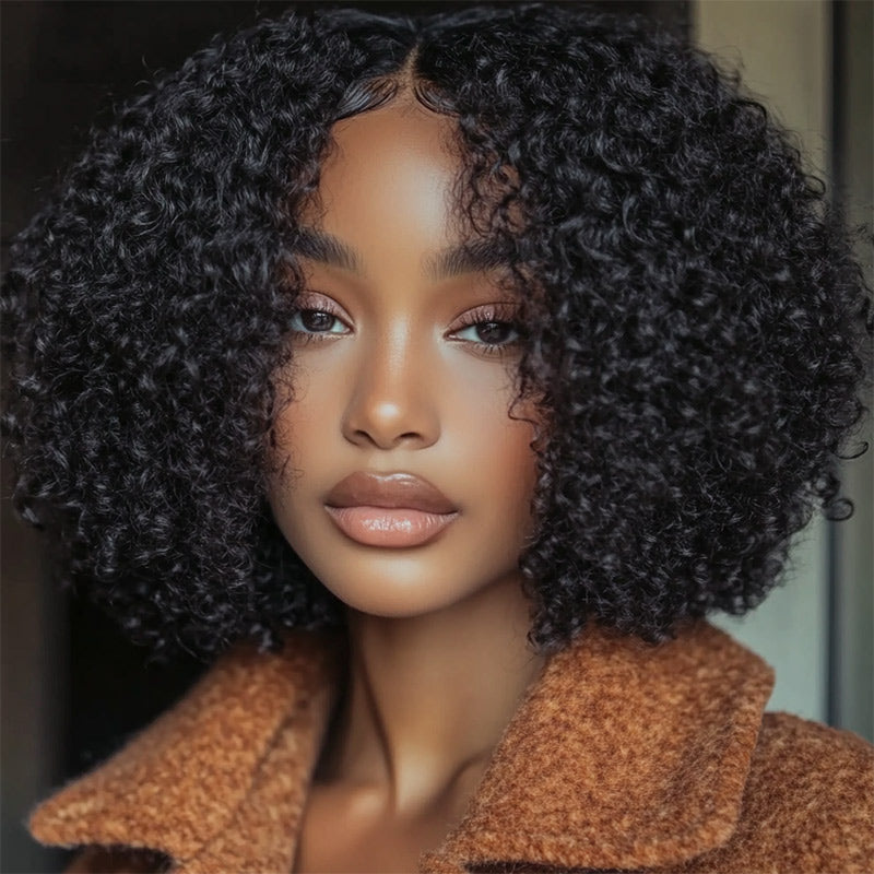 Detailed Curly Hair Wig Female Artwork in 4K Detailed Curly Hair Wig Female Artwork in 4K