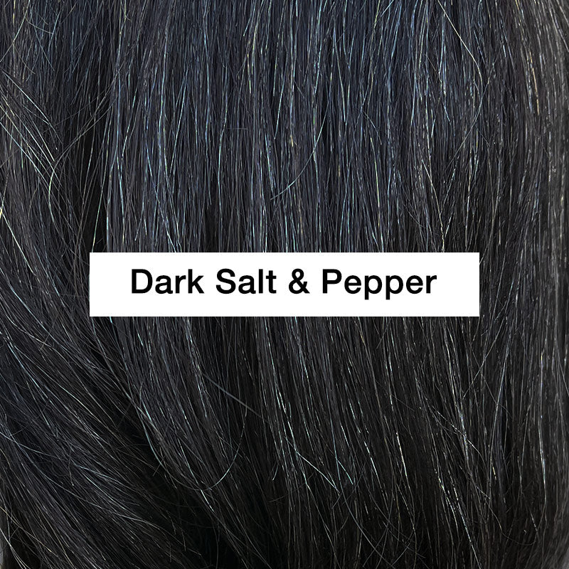 Soul lady wigs customized hair color image on dark salt and pepper