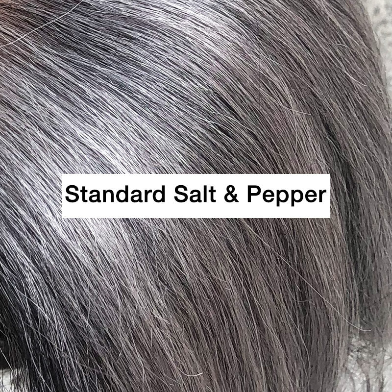 Soul lady wigs customized hair color image on standard salt and pepper