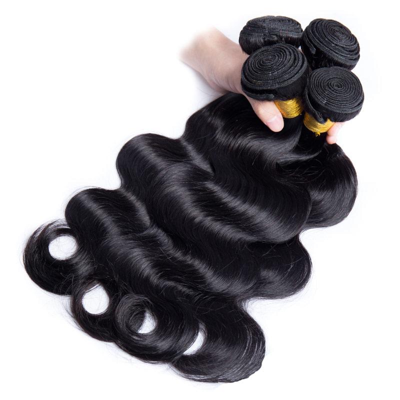 Soul Lady Top Grade Body Wave Bundles Brazilian Human Hair Weave 3 Bundles