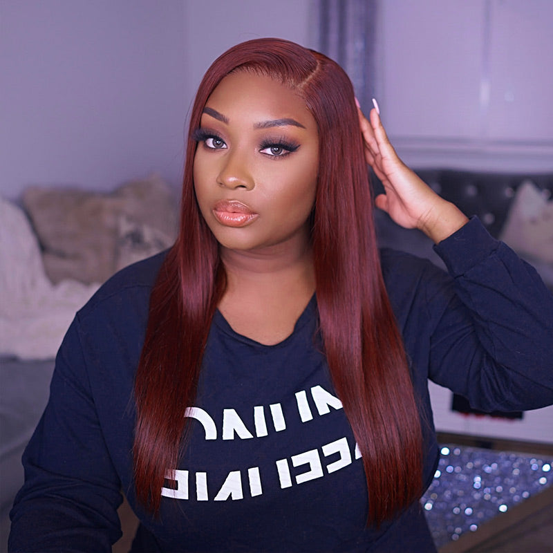 New Transparent Lace Wig Install For Brown Skin