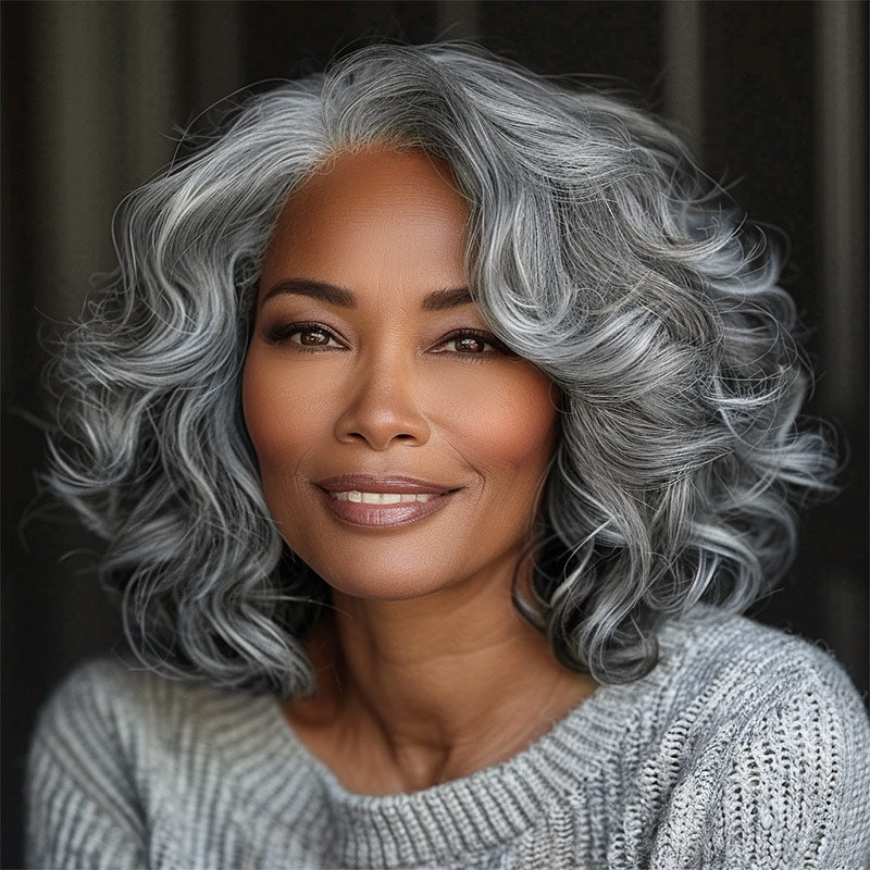 Seniors Wig for Older Ladies Best Gift for Mom Soul Lady