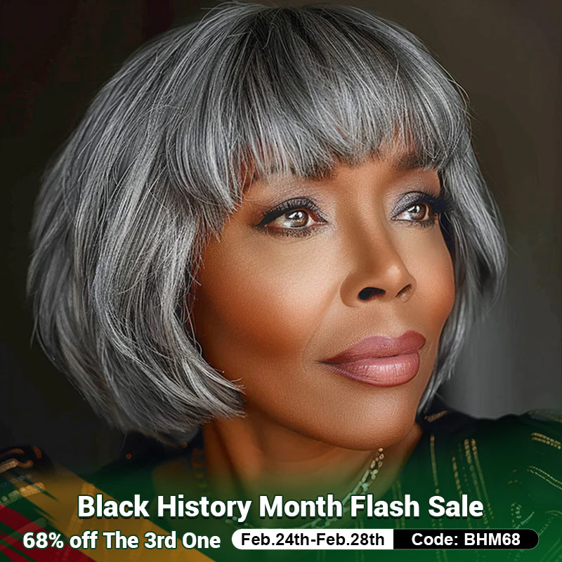 Seniors Wig for Older Ladies Best Gift for Mom Soul Lady